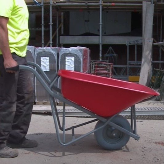 Profi-Max Aluminium Frame Wheelbarrow 90 Litre